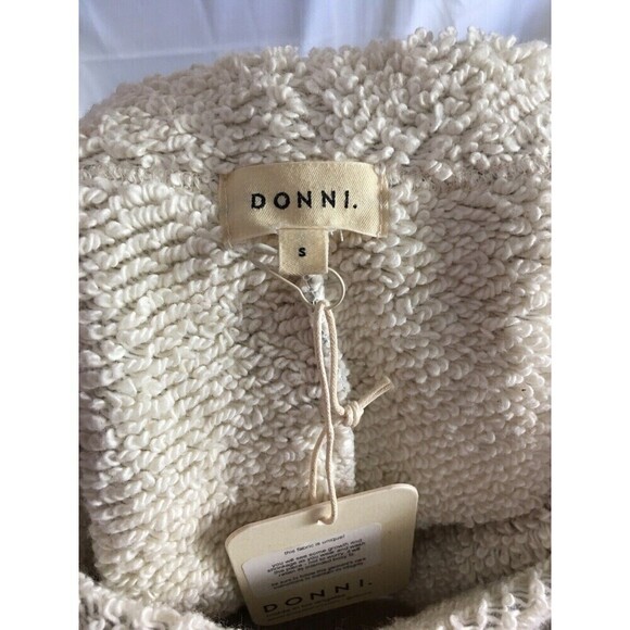 Donni. French Terry Poodle Shorts Size Small Gray Anthropologie Athleisure $149 - Picture 7 of 10